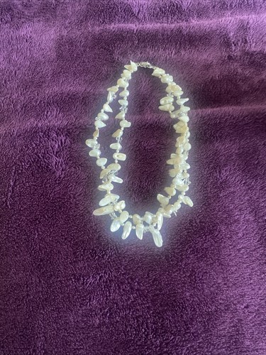 2strand 18in pearl necklace - pearl,