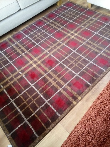 Beautiful tartan design rug - beautiful,