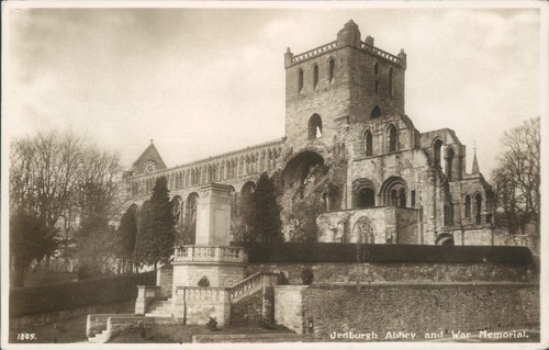Jedburgh abbey and war
