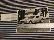 1970 Aston Martin DBS 6. Original Factory Photo.B/W.Not A Copy..