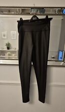Leather wet look leggings Size 10 NWOT