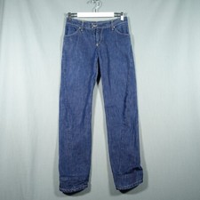 Vintage Levis Engineered Jeans Womens W29 L32 Blue Twisted Sloped Cuffs Western