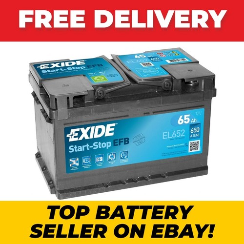 Exide el652 100 - efb, stop/start
