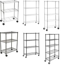 3/4/5 Tier Metal Storage