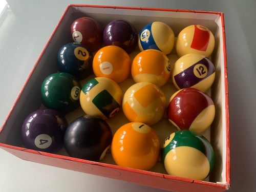 Pool billiards balls armith - pool/billiards, 2"