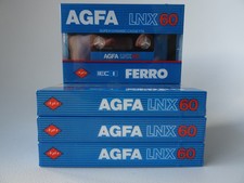 4 x AGFA LNX 60 Blank Audio