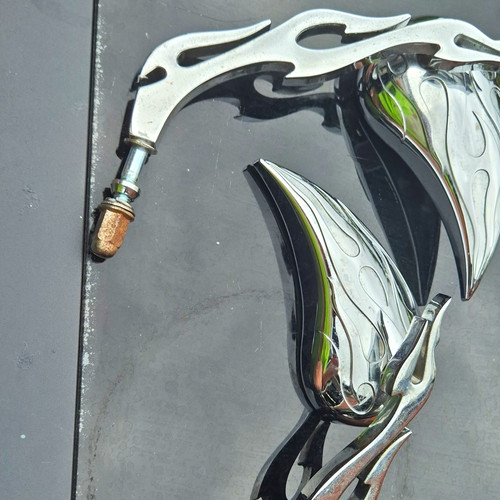 Teardrop motorcycle rearview - teardrop,
