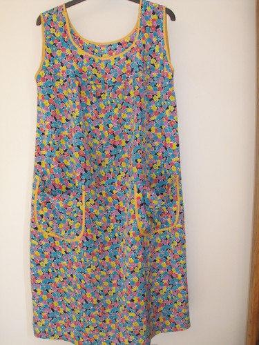 Vintage apron l - sz, pinny