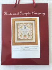 Historical Sampler Company - Two by Two Birth Sampler -Counted Cross Stitch Kit