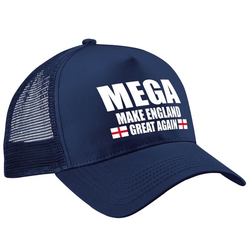 Mega trucker cap make england - trucker,