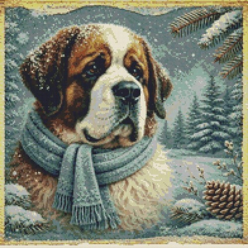 Bernard puppy dog comfort - st,