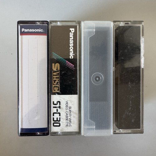 Vhs panasonic scotch - 4x,