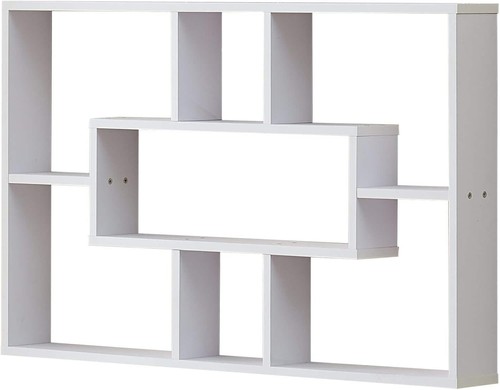 Floating wall shelves white - wall, 3