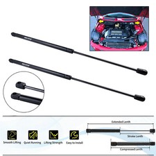 2x Front Bonnet Hood Gas