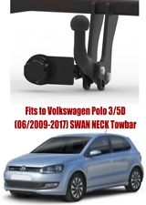 Swan Neck Tow Bar For Volkswagen Polo 3/5D (2009-2017) & NO ELECTRICS - V107