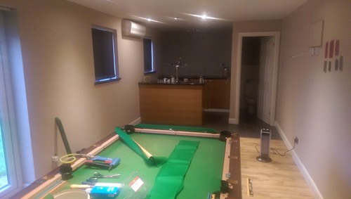 Pool table recovering - table, /