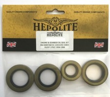HEPOLITE BSA BANTAM D1 D3 D5 D7 OIL SEAL KIT 1954-1966