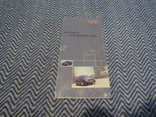 2002 AUDI A4 QUICK REFERENCE