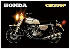 HONDA Poster Classic CB350