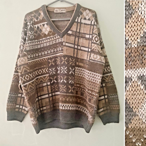 Vintage jumper mens size - vintage,