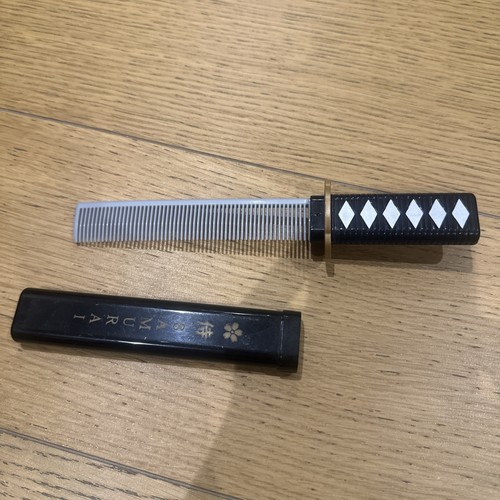 Japanese samurai sword comb - samurai,