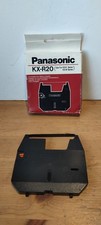 Genuine Panasonic KX-R20 Correctable Film Typewriter Ribbon Cassette - Black