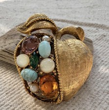 Rare CORO Antique Vintage Gold