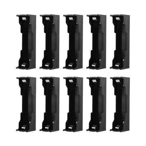 10x black open battery - 10x, holder