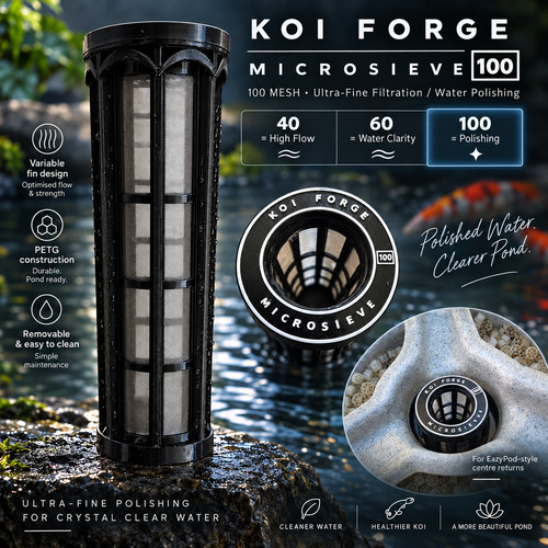 Koi pond filter sieve - filter,