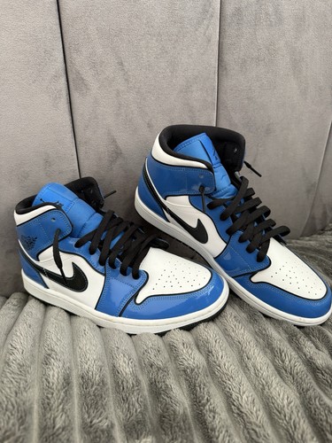 Nike jordan mid signal blue - nike,