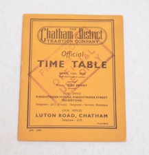 Bus Coach Timetable Chatham &