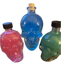 Spooky  Glass Skull / Devil