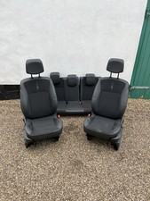 RENAULT CLIO MK3 FRONT & REAR 5DR SEATS LEATHER/COTTEN INTERIOR 2005-2012