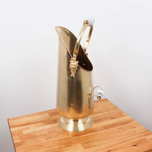 Vintage brass coal - vintage,