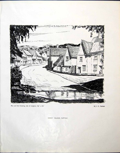 Old kersey village - old, jg