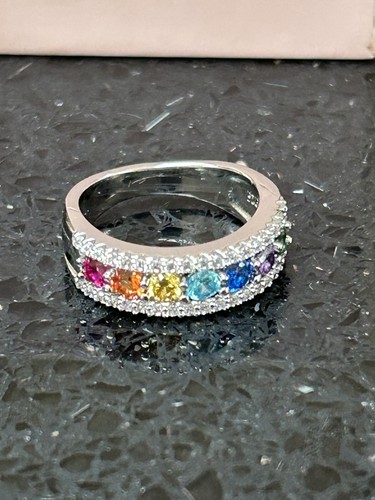 Sterling silver rainbow qvc - sterling,