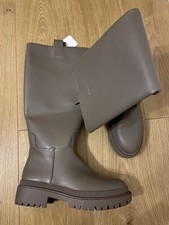 NEW H&M Women Knee High Brown