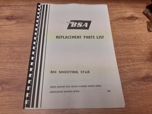 Bsa b44ss shooting star - shooting,