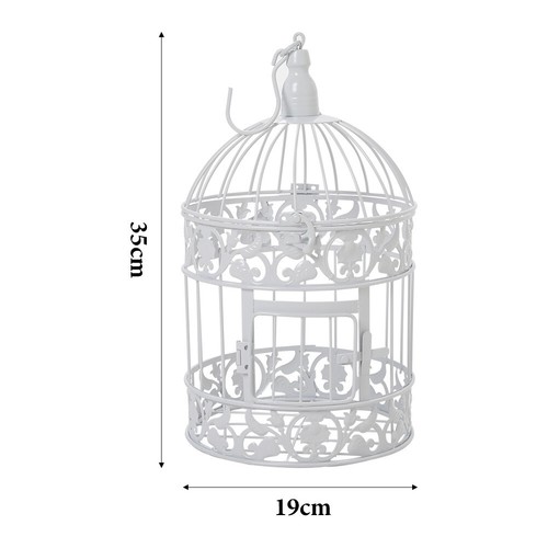 Hollow bird cage ornament - hollow,
