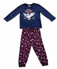 Primark kids Boys/Girls Harry Potter Hedwig Fleece Cosy Pyjama Set PJS Nightwear