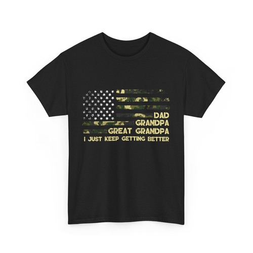 Dad grandpa american flag - dad,