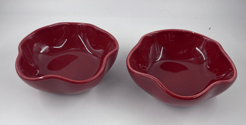 Pair roseville spongeware - roseville,