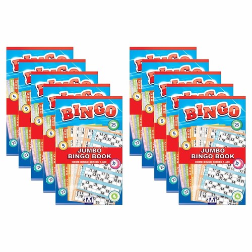 Jumbo bingo books pads - bingo,