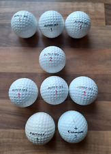 Vintage Penfold Super Jet Partner Commando Plus Nos 1/2/3 Golf Balls Used