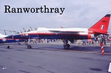 Original Aircraft slide RAF  XX915 Sepecat Jaguar T2 G comn 1983 #1963