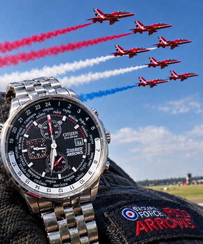 Citizen eco drive - eco-drive, red