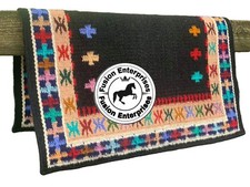 Western Horse Saddle pad Show Blanket 100%NEW ZEALAND WOOL - custom your design