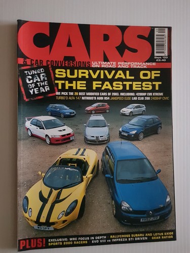 Cars and car - car, conversions