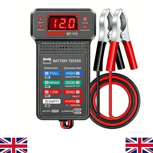 12v car battery tester - 12v,