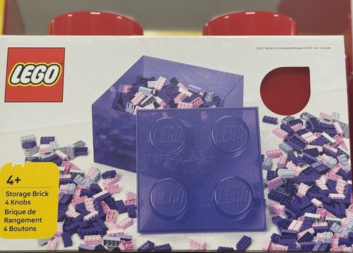 Lego stackable storage brick - stackable, 4